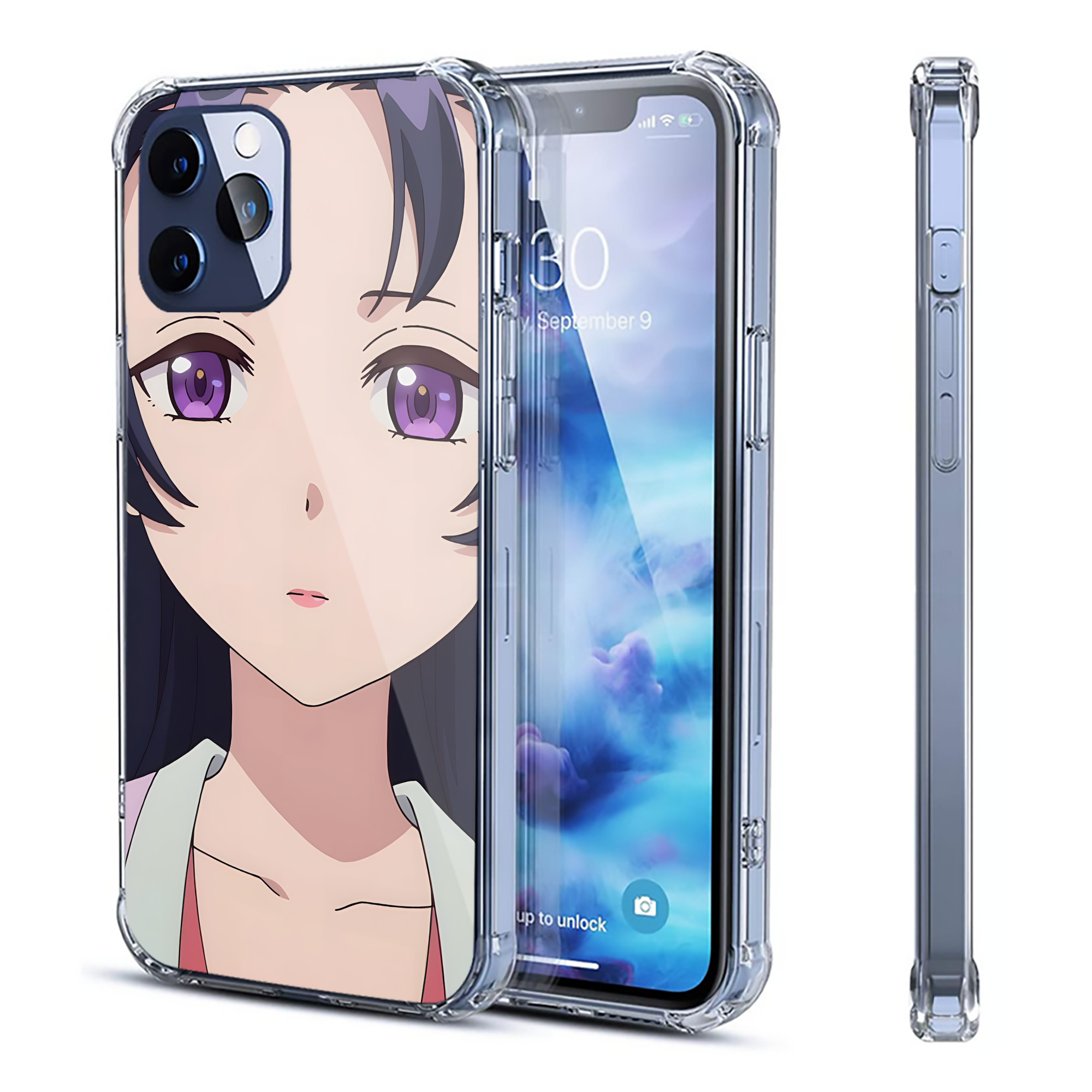 （画像用） 薬屋のひとりごと The Apothecary Diaries 【iPhone 12シリーズ対応】透明スマホケース（クリアソフトケース）